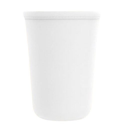 White Coozie Cup