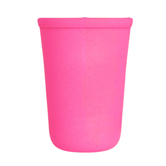 Neon Pink Coozie Cup