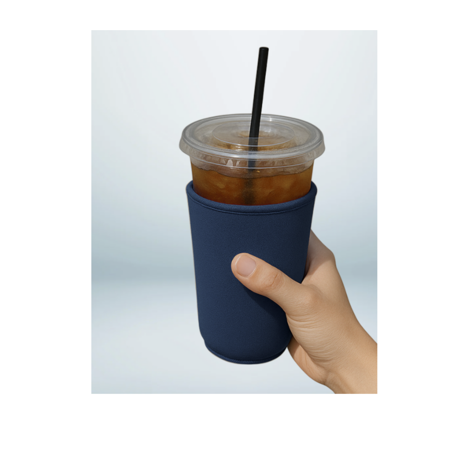 Navy Blue Coozie Cup